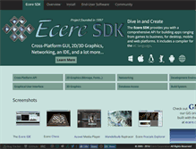 Tablet Screenshot of ecere.org